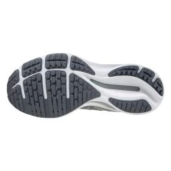 Mizuno Women's Wave Rider 25 Waveknit Running Shoe- Harbor Mist/Silver- Regular (B) -Shoe Zone Shop 411324 HM73 02