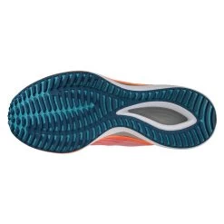 Mizuno Men's Wave Rebellion Flash Running Shoe- White/Silver - Regular (D) -Shoe Zone Shop 411392 0073 02