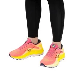 Mizuno Women's Wave Sky 7 Running Shoe - High/Vis Pink/Ombre Blue - Regular (B) 17 Mizuno Women's Wave Sky 7 Running Shoe - High/Vis Pink/Ombre Blue - Regular (B) -Shoe Zone Shop 411413 1VRE 10