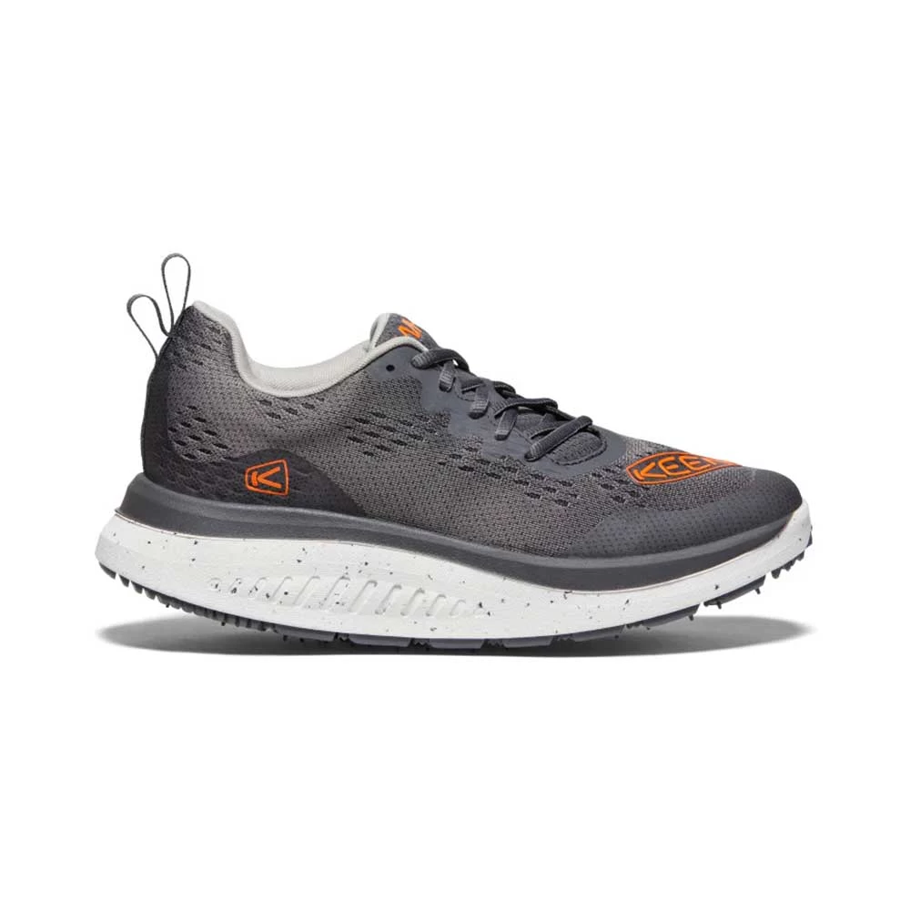 Keen Men's WK400 Walking Shoe - Steel Grey/Scarlet Ibis- Regular (D) 3 Keen Men's WK400 Walking Shoe - Steel Grey/Scarlet Ibis- Regular (D)