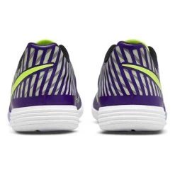 Unisex Nike Lunar Gato II IC Soccer Shoe -Electro Purple/Volt/Black -Shoe Zone Shop 580456 570 nike lunargato ii ic electro purple volt with black with white 04