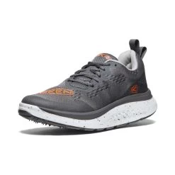Keen Men's WK400 Walking Shoe - Steel Grey/Scarlet Ibis- Regular (D) 7 Keen Men's WK400 Walking Shoe - Steel Grey/Scarlet Ibis- Regular (D) -Shoe Zone Shop 59495cdf7aca664a350926d7f1cfc3a171af00a1