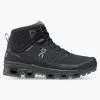 On Running Men's Cloudrock 2 Waterproof Hiking Boot- Black/Eclipse- Regular (D) -Shoe Zone Shop 63.98613 cloudrock 2 waterproof fw22 black eclipse m g1