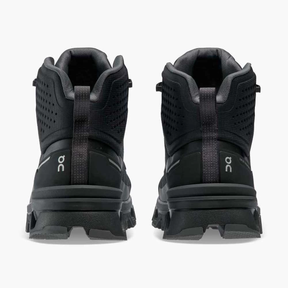 On Running Men's Cloudrock 2 Waterproof Hiking Boot- Black/Eclipse- Regular (D) 7 On Running Men's Cloudrock 2 Waterproof Hiking Boot- Black/Eclipse- Regular (D) - Image 5