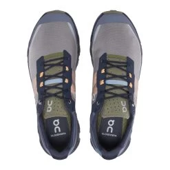 On Running Men's Cloudvista Trail Running Shoe- Midnight/Olive- Regular (D) -Shoe Zone Shop 64.98593 cloudvista fw22 midnight olive m g2 e9c9af62 c7f0 47f6 93a6 6891e5d105b7