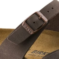 Birkenstock Mayari Suede Mocha Birko-Flor® Nubuck Sandal- Regular/Wide -Shoe Zone Shop 71063 detail 1