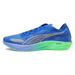 Men's Liberate Nitro 2 Running Shoe - Royal Sapphire/PUMA Silver/Fizzy Lime - Regular (D) -Shoe Zone Shop 71OqNAMZ5ZL. AC SR1840 1472