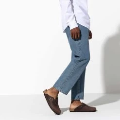 Birkenstock Boston Oiled Leather - Habana -Shoe Zone Shop 860133 f look m