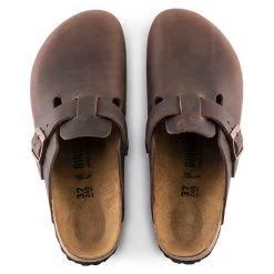 Birkenstock Boston Oiled Leather - Habana -Shoe Zone Shop 860133 top