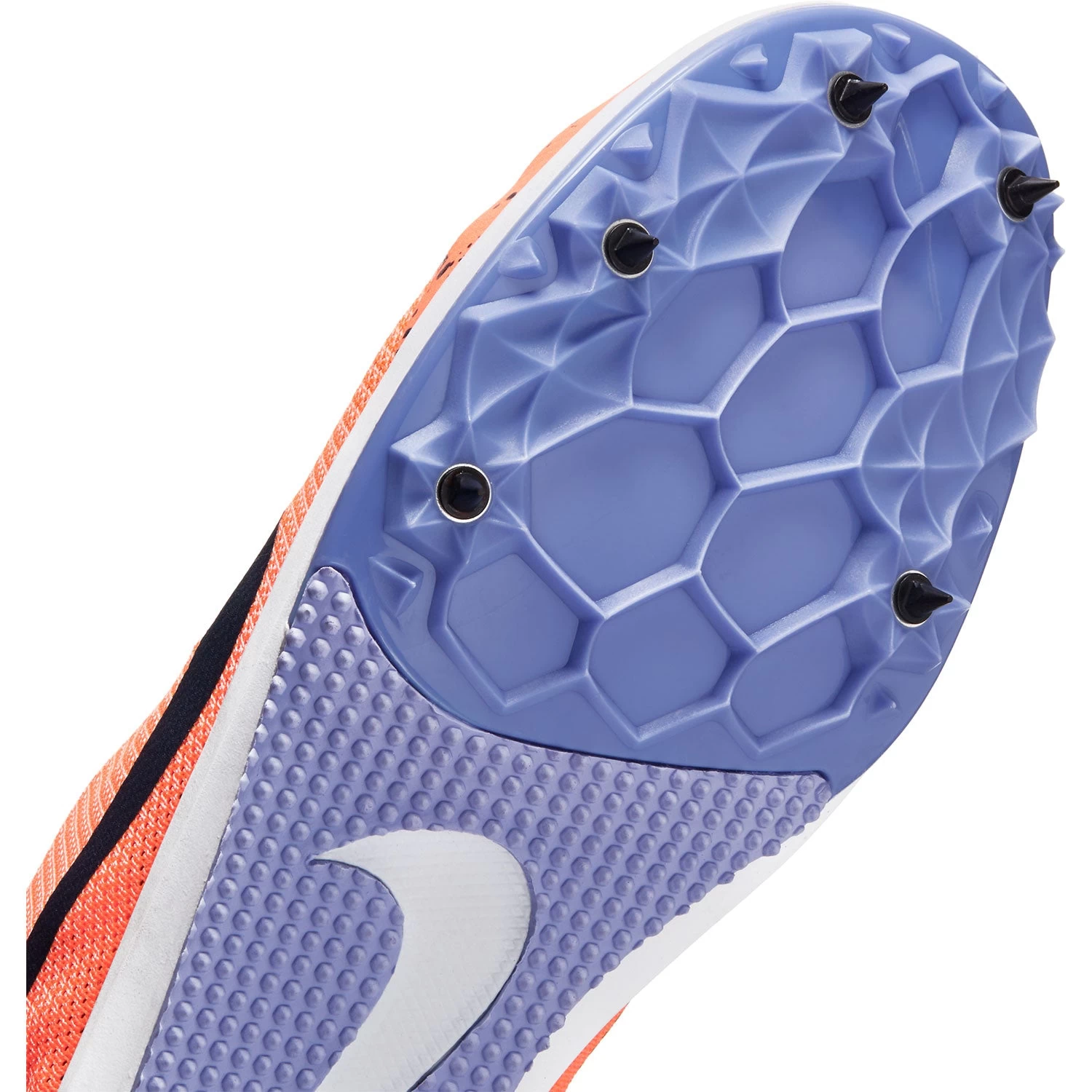 Nike Unisex Zoom Rival D 10 Track Spike - Bright Mango/Blackened Blue/Purple Pulse-Regular (D) 9 Nike Unisex Zoom Rival D 10 Track Spike - Bright Mango/Blackened Blue/Purple Pulse-Regular (D) - Image 7