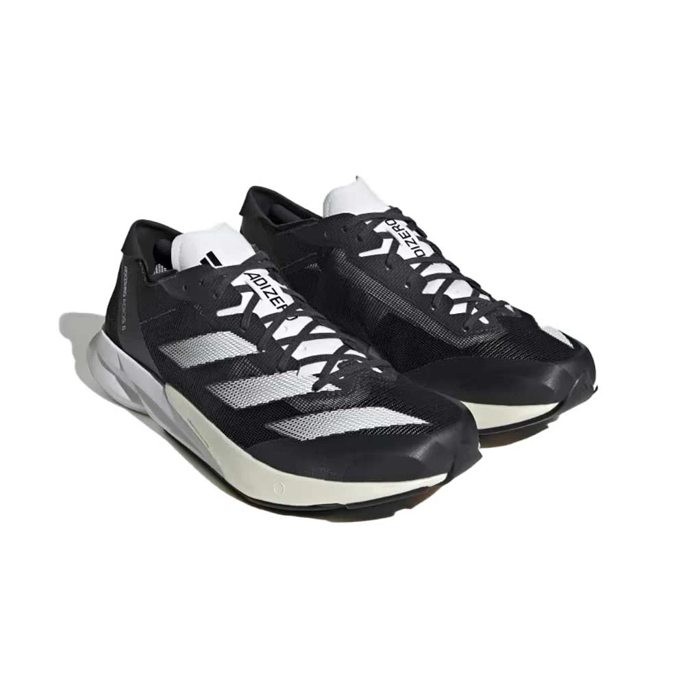 ADIDAS Men'sAdizero Adios 8 Running Shoe - Carbon/FTW White/Cblack - Regular (D) 4 ADIDAS Men'sAdizero Adios 8 Running Shoe - Carbon/FTW White/Cblack - Regular (D) - Image 2