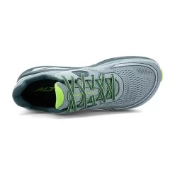 Altra Men's Paradigm 6 Running Shoe - Gray/Lime - Regular (D) -Shoe Zone Shop AL0A5471 232top
