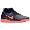 Nike Jr. Phantom Vision Academy Dynamic Fit TF Soccer Cleat - Dark Grey/Black/Bright Mango -Shoe Zone Shop AO3292 080 PHSRH000