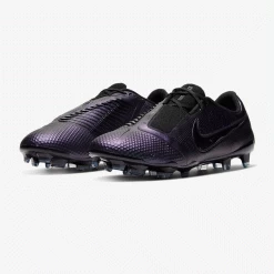 Nike Unisex Phantom Venom Elite FG Soccer Cleat - Black/Black -Shoe Zone Shop AO7540 010 3