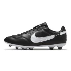 Nike Unisex Premier III FG Soccer Shoe- Black/White -Shoe Zone Shop AT5889 010 PHSLH000