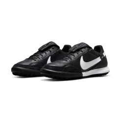 Nike Unisex Premier III TF Soccer Shoe - Black/White -Shoe Zone Shop AT6178 010 PHCFH001