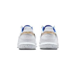 Unisex Nike Streetgato IC Soccer Shoes- White/Metallic Gold/Hyper Royal - Regular (D) -Shoe Zone Shop AURORA DC8466 174 PHCBH000 2000
