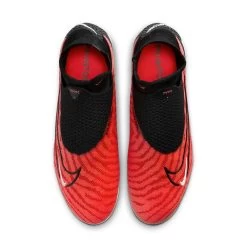 Nike Gripknit Phantom GX Elite Dynamic Fit FG Soccer Cleat - Bright Crimson/Black-White- Regular (D) -Shoe Zone Shop AURORA DC9969 600 PHCTH001 2000 1