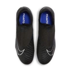 Nike Phantom GX Academy Dynamic Fit MG Soccer Cleat - Black/Chrome-Hyper Royal- Regular (D) -Shoe Zone Shop AURORA DD9472 040 PHCTH001 2000