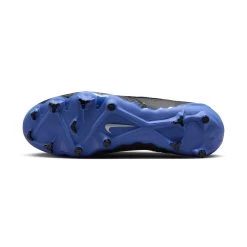Nike Phantom GX Academy Dynamic Fit MG Soccer Cleat - Black/Chrome-Hyper Royal- Regular (D) -Shoe Zone Shop AURORA DD9472 040 PHSUH000 2000