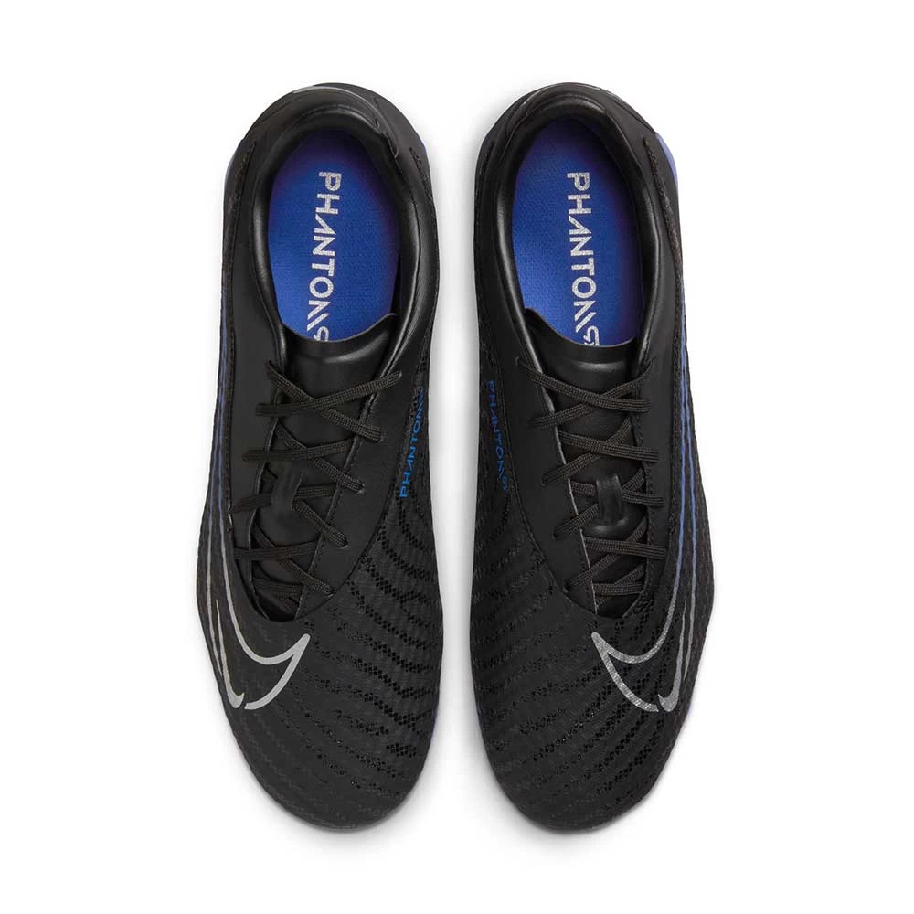 Nike Phantom GX Academy MG Soccer Cleat - Black/Chrome-Hyper Royal- Regular (D) 6 Nike Phantom GX Academy MG Soccer Cleat - Black/Chrome-Hyper Royal- Regular (D) - Image 4