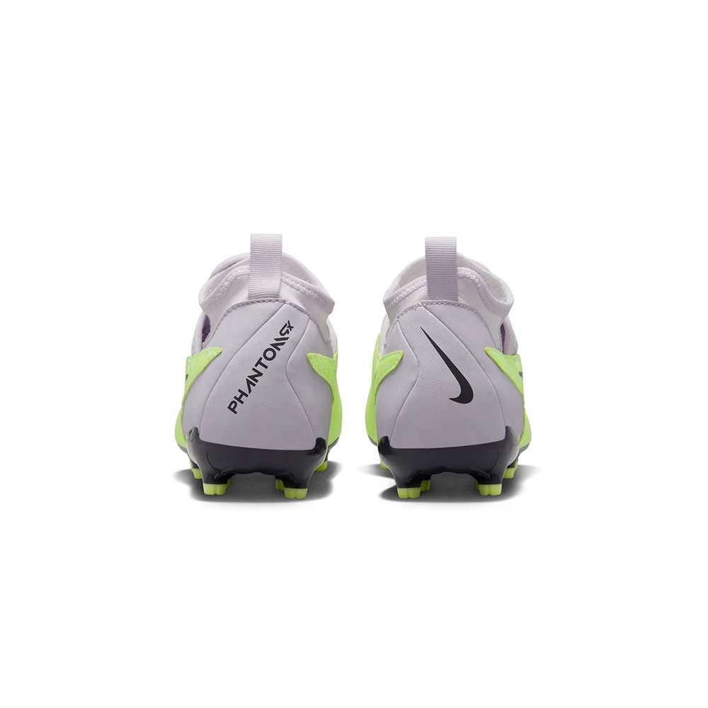 Nike Youth Phantom GX Academy DF FG/MG Soccer Cleats - Barely Volt/Gridiron - Regular (D) 7 Nike Youth Phantom GX Academy DF FG/MG Soccer Cleats - Barely Volt/Gridiron - Regular (D) - Image 5