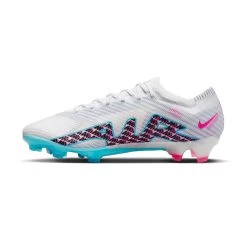 Nike Unisex Zoom Mercurial Vapor 15 Elite FG Soccer Cleats - White/Baltic Blue/Pink Blast - Regular (D) 10 Nike Unisex Zoom Mercurial Vapor 15 Elite FG Soccer Cleats - White/Baltic Blue/Pink Blast - Regular (D) -Shoe Zone Shop AURORA DJ4978 146 PHSLH001 2000