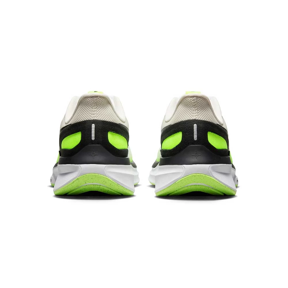 Men's Nike Air Zoom Structure 25 Running Shoe - White/Black-Volt-Phantom- Regular (D) 9 Men's Nike Air Zoom Structure 25 Running Shoe - White/Black-Volt-Phantom- Regular (D) - Image 7