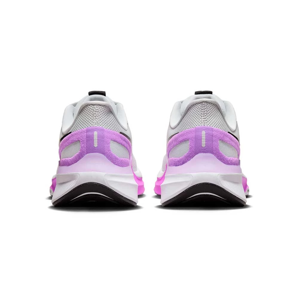 Women's Nike Air Zoom Structure 25 Running Shoe - White/Black-Pure Platinum-Fuchsia Dream- Regular (B) 8 Women's Nike Air Zoom Structure 25 Running Shoe - White/Black-Pure Platinum-Fuchsia Dream- Regular (B) - Image 6