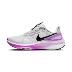 Women's Nike Air Zoom Structure 25 Running Shoe - White/Black-Pure Platinum-Fuchsia Dream- Regular (B) 11 Women's Nike Air Zoom Structure 25 Running Shoe - White/Black-Pure Platinum-Fuchsia Dream- Regular (B) -Shoe Zone Shop AURORA DJ7884 100 PHSLH000 2000