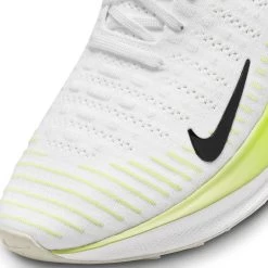Men's Nike React Infinity Run Flyknit 4 Running Shoe- White/Light Lemon Twist/Volt/Black- Regular (B) -Shoe Zone Shop AURORA DR2665 101 PHSYD001 2000