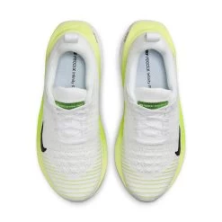 Women's Nike Infinity Run Flyknit 4 Running Shoe - White/Light Lemon Twist/Volt/Black- Regular (B) -Shoe Zone Shop AURORA DR2670 101 PHCTH001 2000