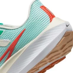 Women's Nike Air Zoom Pegasus 40 Running Shoe - Jade Ice/Picante Red-White-Sea Glass- Regular (B) -Shoe Zone Shop AURORA DV3854 300 PHSYD002 2000