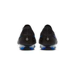 Nike Tiempo Legend 10 Elite FG Soccer Cleat - Black/Chrome-Hyper Blue- Regular (D) -Shoe Zone Shop AURORA DV4328 040 PHCBH000 2000