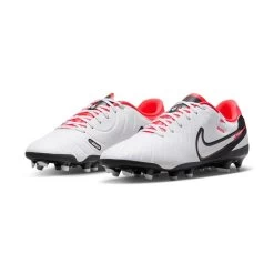 Nike Tiempo Legend 10 Academy MG Soccer Cleat - White/Black-Bright Crimson- Regular (D) 13 Nike Tiempo Legend 10 Academy MG Soccer Cleat - White/Black-Bright Crimson- Regular (D) -Shoe Zone Shop AURORA DV4337 100 PHCFH001 2000