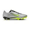 Unisex Nike Zoom Mercurial Vapor 15 Academy XXV MG Soccer Cleats - Metallic Silver/Volt - Regular (D) -Shoe Zone Shop AURORA FB8399 060 PHSRH000 2000