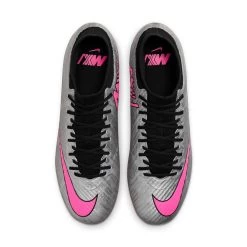 Unisex Nike Zoom Mercurial Superfly 9 Academy XXV MG Soccer Cleats - Metallic Silver/Hyper Pink -Shoe Zone Shop AURORA FB8402 060 PHCTH001 2000