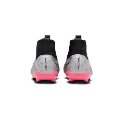 Youth Nike Jr. Zoom Mercurial Superfly 9 Pro XXV FG Soccer Cleats - Metallic Silver/Hyper Pink - Regular (D) -Shoe Zone Shop AURORA FJ2034 060 PHCBH000 2000 1