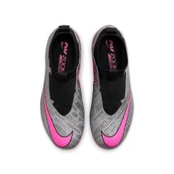 Youth Nike Jr. Zoom Mercurial Superfly 9 Pro XXV FG Soccer Cleats - Metallic Silver/Hyper Pink - Regular (D) -Shoe Zone Shop AURORA FJ2034 060 PHCTH001 2000 1