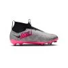 Youth Nike Jr. Zoom Mercurial Superfly 9 Pro XXV FG Soccer Cleats - Metallic Silver/Hyper Pink - Regular (D) -Shoe Zone Shop AURORA FJ2034 060 PHSRH001 2000 1