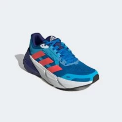 ADIDAS Men's AdiSTAR Running Shoe - Blue Rush/Turbo/Legacy Indigo - Regular (D) -Shoe Zone Shop Adistar Shoes Blue GX3000 04 standard 1