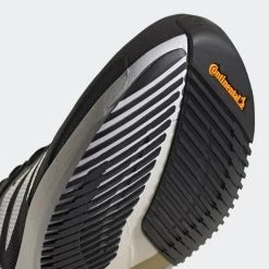 ADIDAS Women's Adizero Adios 6 Running Shoe - Core Black / Cloud White / Wonder White - Regular (B) -Shoe Zone Shop Adizero Adios 6 Shoes Black H67511 42 detail 1