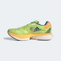 ADIDAS Unisex ADIZERO Adios Pro 2 - Pulse Lime/Real Teal/Flash Orange-Regular (D) 14 ADIDAS Unisex ADIZERO Adios Pro 2 - Pulse Lime/Real Teal/Flash Orange-Regular (D) -Shoe Zone Shop Adizero Adios Pro 2.0 Shoes Green GX3124 06 standard