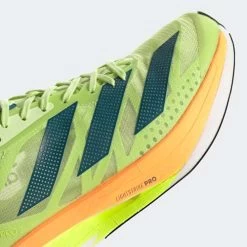 ADIDAS Unisex ADIZERO Adios Pro 2 - Pulse Lime/Real Teal/Flash Orange-Regular (D) 16 ADIDAS Unisex ADIZERO Adios Pro 2 - Pulse Lime/Real Teal/Flash Orange-Regular (D) -Shoe Zone Shop Adizero Adios Pro 2.0 Shoes Green GX3124 41 detail