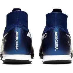 Nike Unisex Superfly 7 Elite MDS IC Soccer Cleat - Blue Void/White/Black/Metallic Silver -Shoe Zone Shop BQ5470 401 PHCBH000