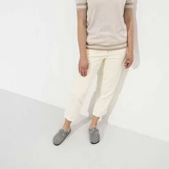 Birkenstock Boston Shearling - Stone - Regular/Wide -Shoe Zone Shop BostonShearling Stone 4