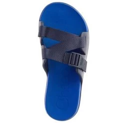 Chaco Men's Chillos Slide- Active Blue- Regular (B) -Shoe Zone Shop CHAM JCH107099 080219 S20 TOP