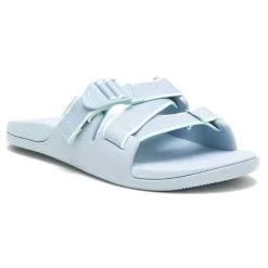 Chaco Women's Chillos Slide Sandals - Outskirt Sky Blue - Regular (B) -Shoe Zone Shop CHAW JCH109126 022221 S22 045