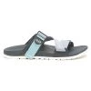 Chaco Women's Lowdown Slide Sandal - Sky Dusty Blue - Regular (B) -Shoe Zone Shop CHAW JCH109398 012422 S23 000 1