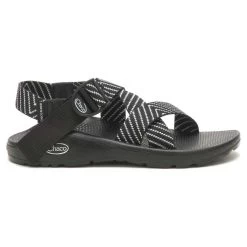 Chaco Women's Mega Z Cloud Sandal- Vibin Black/White - Regular (B)